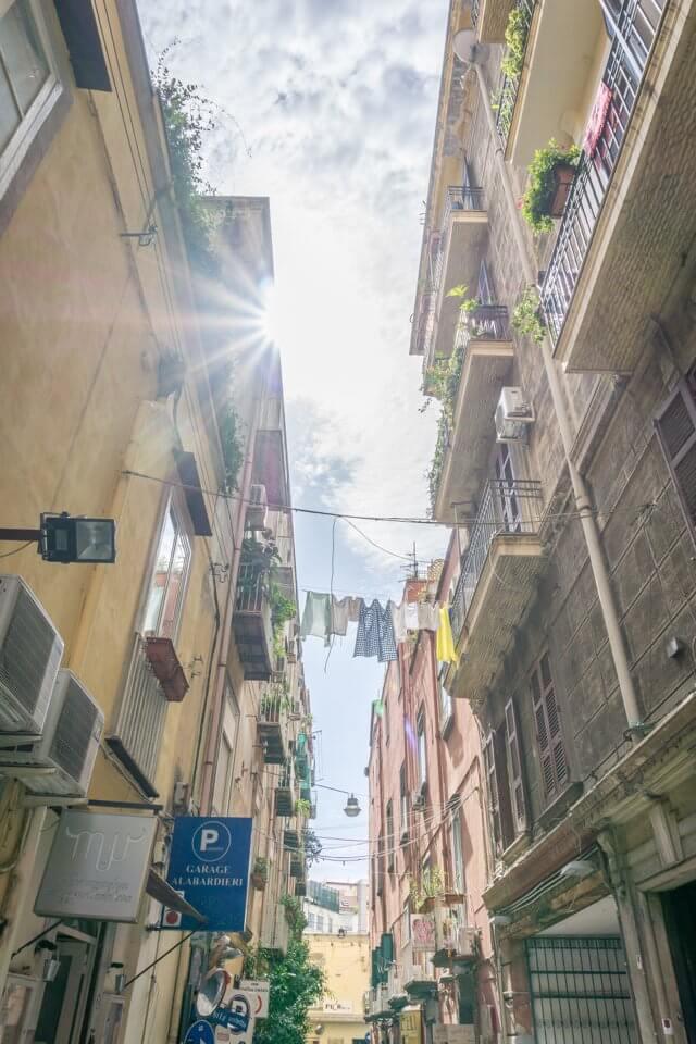 Italien Neapel Altstadt