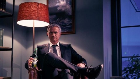 José Mourinho protagonista della nuova campagna globale Heineken per la UEFA Champions League 2016/2017. Firma Publicis Italia